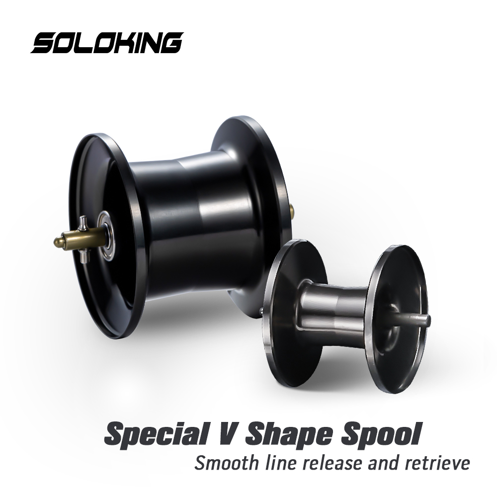 SOLOKING ASHMOON Deep Spool 5. - đánh giá và giá Reel Drag Knob