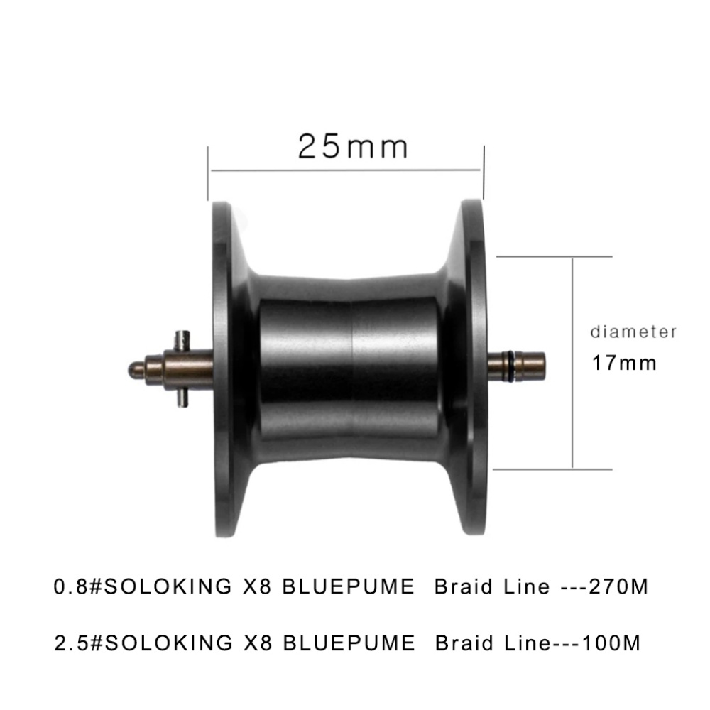 SOLOKING ASHMOON Deep Spool 5. - đánh giá và giá Reel Drag Knob