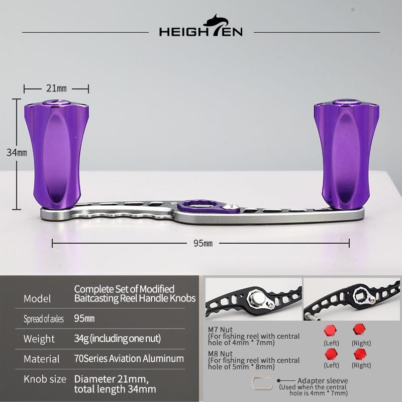 HEIGHTEN Baitcasting Reel Mod  - đánh giá và giá Reel Drag Knob